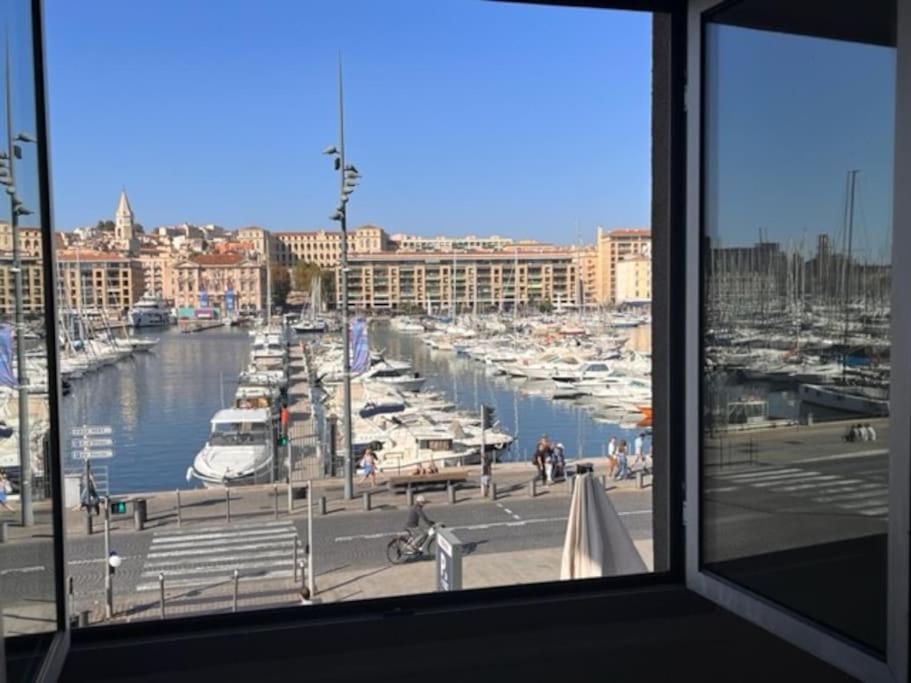 T4 Marseille Vue Imprenable Sur Vieux Port Apartment Exterior foto